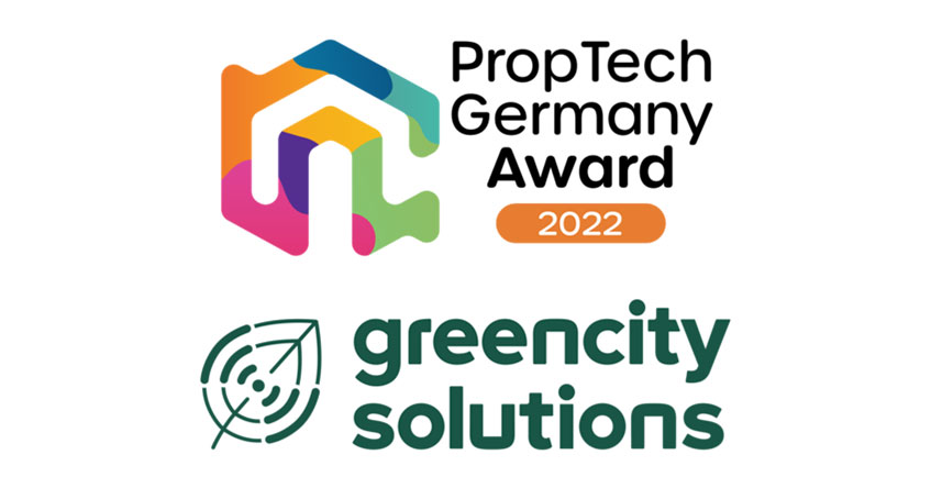 Green City Solutions gewinnt PropTech-Award